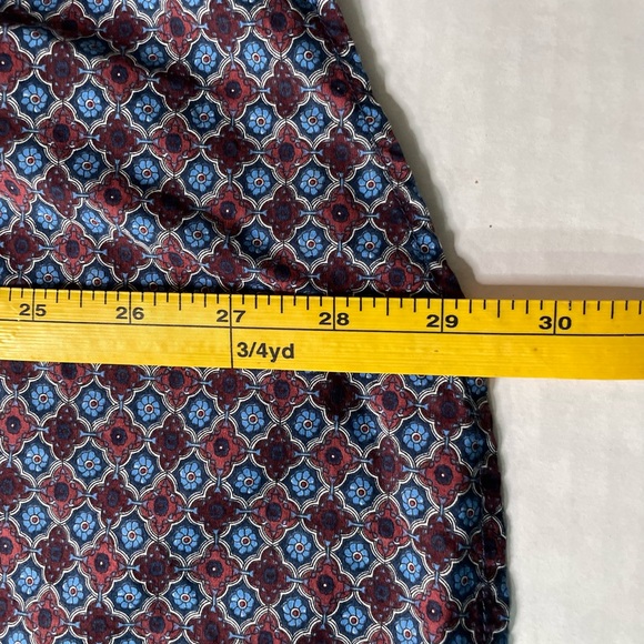 Age of Wisdom Shirt Mens Size XL Long Sleeve Button Up Flip Cuff Diamond Pattern - Picture 7 of 14